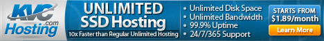 Unlimited SSD Hosting
